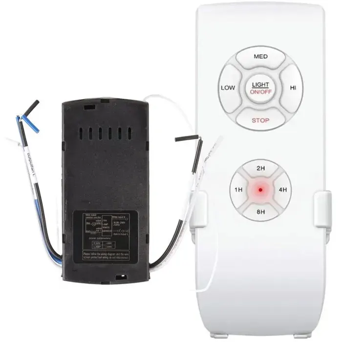Kit télécommande universelle pour ventilateur de plafond – 3 vitesses & éclairage RF 433 MHz compatible Hunter/Harbor Breeze