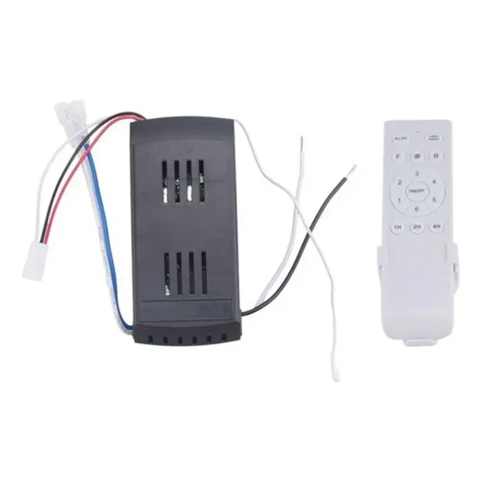 Kit Télécommande Universelle Ventilateur Plafond 40W 6 Vitesses Synchronisation Lumière CC