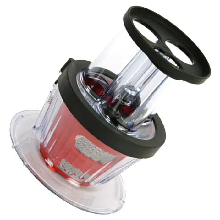 Kit tête de pressage extracteur à jus - Robot ménager - MOULINEX - Rouge - ZU500800/35A BB321333