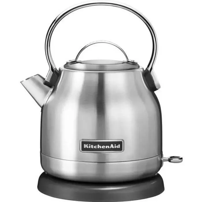 KITCHENAID - Bouilloire - 1.25 L - 2200W - socle 360° - Acier Inoxydable - 5KEK1222ESX
