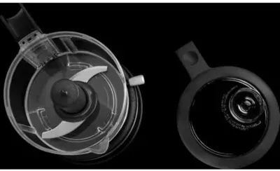 Kitchenaid - Hachoir 1.19l Noir Mat 5kfc0516ebm — vue 5