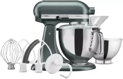 Kitchenaid - Robot Pâtissier 5ksm175psejp Genévrier, 4,8 L, Bol Avec Poignée + Bol 3 L, Batteur Souple Et Couvercle