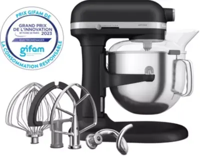 Kitchenaid - Robot Pâtissier 5ksm70shxebk Truffe Noire