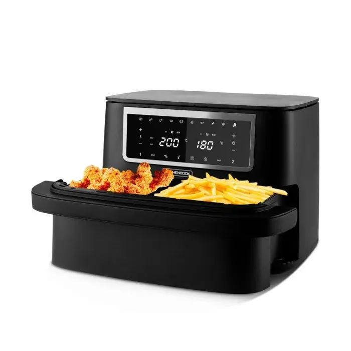 Kitchencook - Airmed_w_pot - Friteuse Sans Huile 10l - Séparateur Amovible