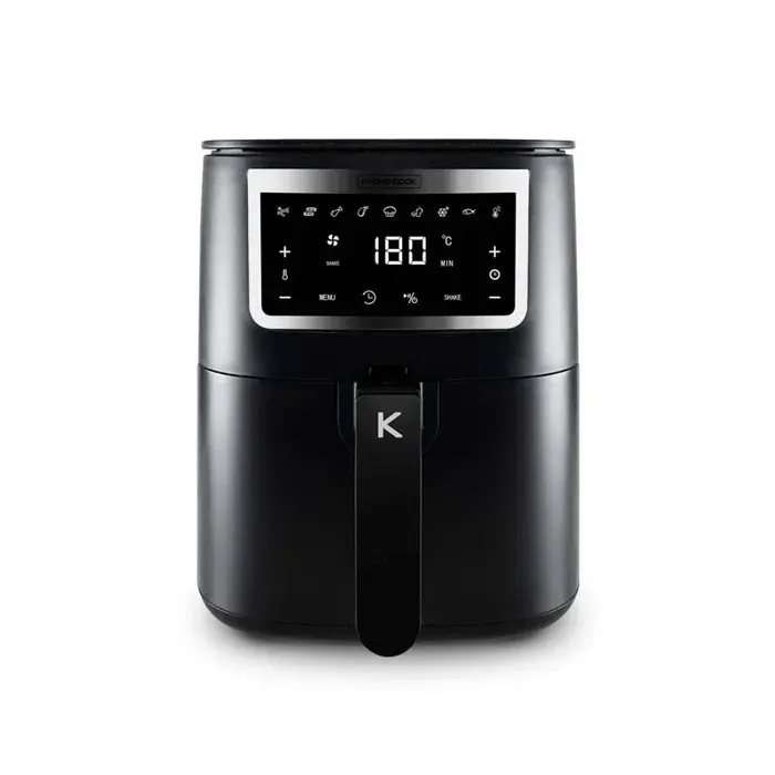 Kitchencook - Airmed3 - Noir - Friteuse Sans Huile - 3 L - 8 Programmes