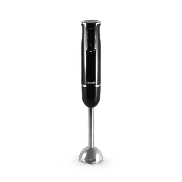 Kitchencook - Hand X Black - Noir - Mixeur Plongeant - 600 W - Pied Inox