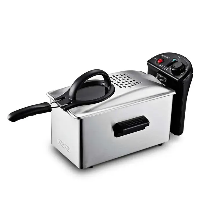 Kitchencook - K-fry_inox - Inox - Friteuse Semi-pro - 3 L - 2100 W