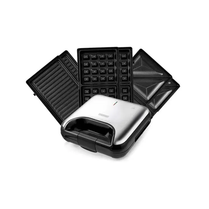 Kitchencook - Mister K - Sandwich Maker 3 En 1 Inox 800w