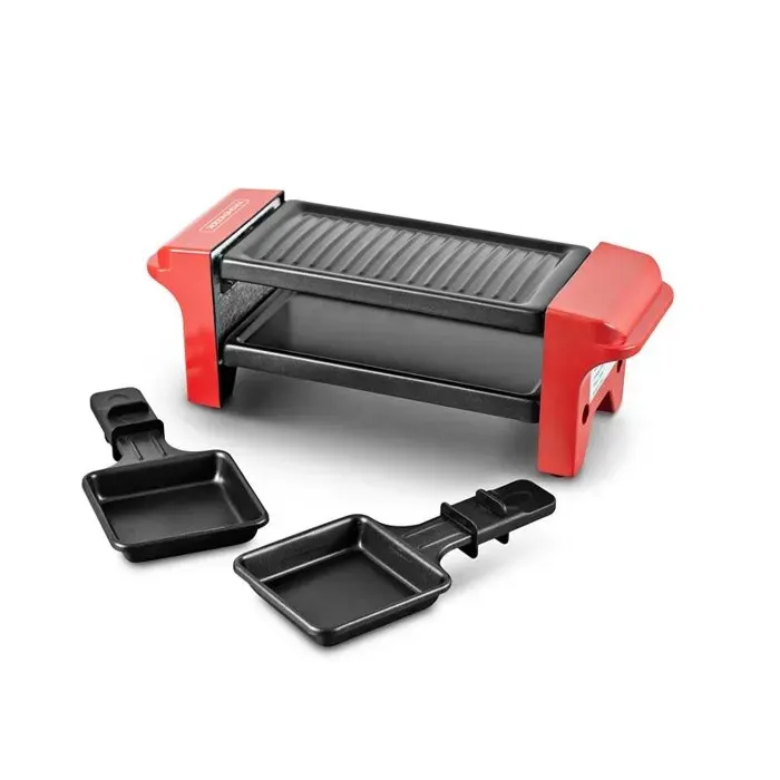 Kitchencook - Rc_rigi - Rouge - Raclette Grill 2 Personnes - 350 W