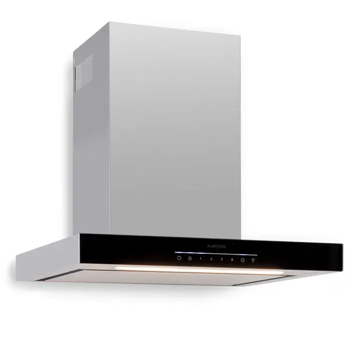 Klarstein Alinea 60 Hotte daspiration 60 cm Hotte murale WiFi A++ 555 m³/h tactile