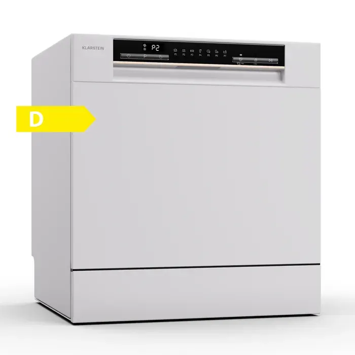 Klarstein Amazonia Eco 8 Mini Lave-vaisselle Blanc