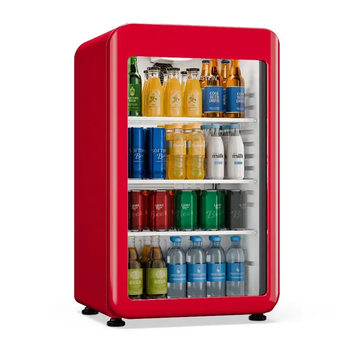 Klarstein Audrey Evo réfrigérateur à boissons 74 x 38 cm éclairage intérieur LED 95 W 42 dB