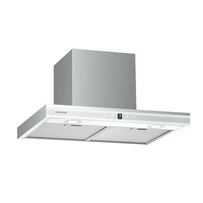 Klarstein Auriana hotte aspirante lumière d’ambiance 690 m³/h WiFi tactile LED