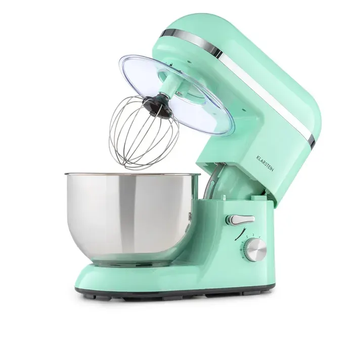Klarstein Bella Elegance Robot culinaire 1800 W / 27 ch 5 l Acier inoxydable sans BPA