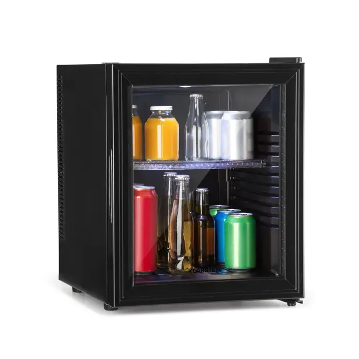 Klarstein Brooklyn 30 Mini-réfrigérateur porte vitrée compartiments LED