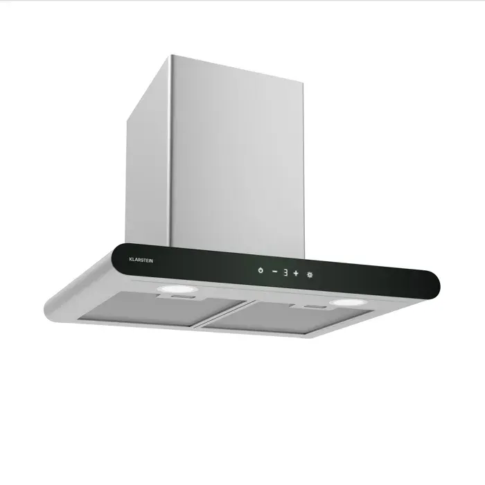 Klarstein CurveVent hotte aspirante 682 m³/h Touch LED 110 W EEK A+