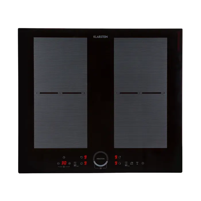 Klarstein Delicatessa 60 Plaque de cuisson encastrable à induction 4 zones 7000W vitrocéramique