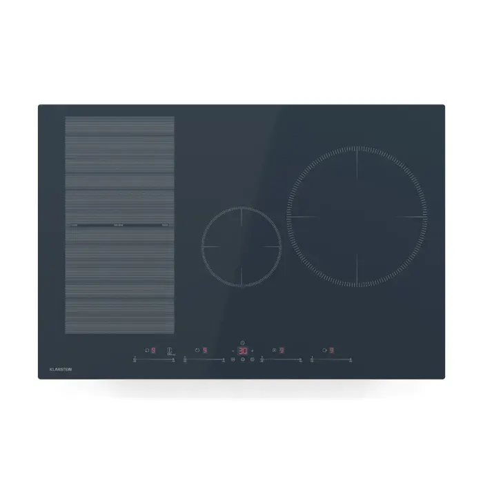 Klarstein Delicatessa 77cm Plaque à Induction 4 Feux Anthracite