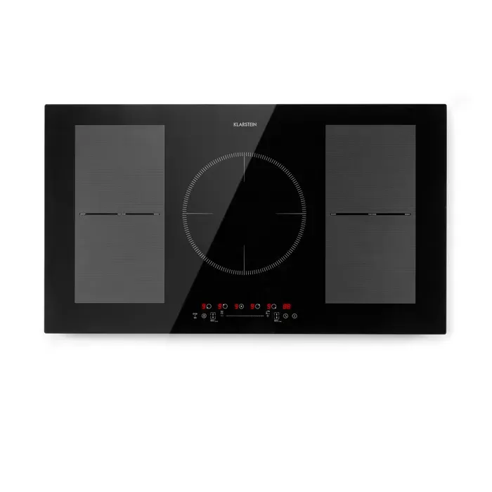 Klarstein Delicatessa 90 Flex Plaque de cuisson à induction intégrée 5 zones 7400W autonomek