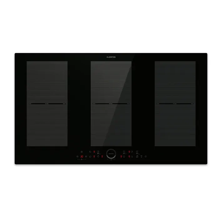 Klarstein Delicatessa 90 Full Flex Table à induction intégrée 6 zones 10500 W autonome