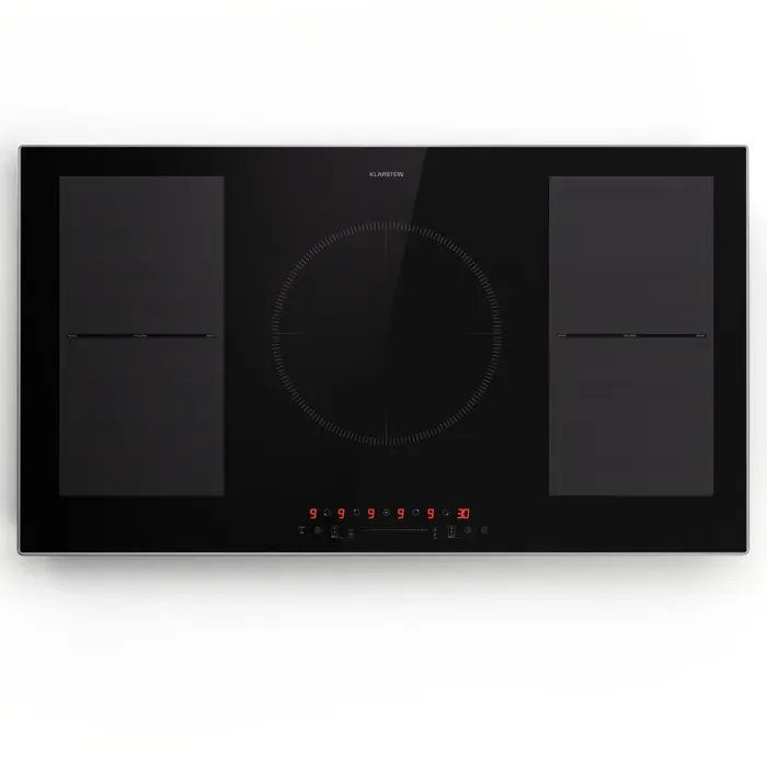 Klarstein Delicatessa 90 Hybrid Prime plaque de cuisson induction encastrable 5 zones 7200W autonome