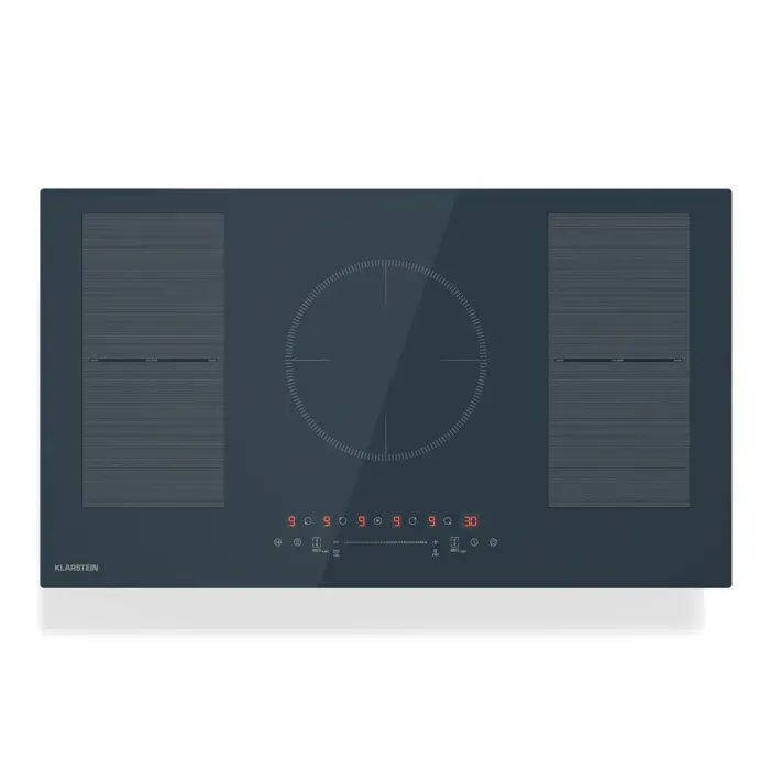 Klarstein Delicatessa 90cm Plaque à Induction 5 Feux Anthracite