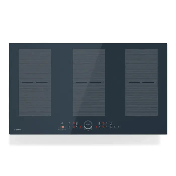 Klarstein Delicatessa 90cm Plaque à Induction 6 Feux Anthracite