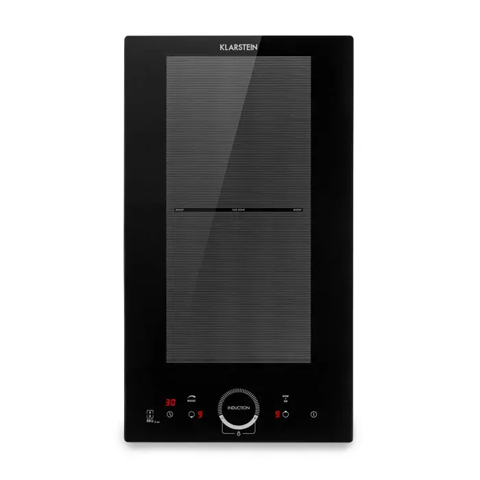 Klarstein Delicatessa Slim Domino Table de cuisson à induction 3500W minuterie