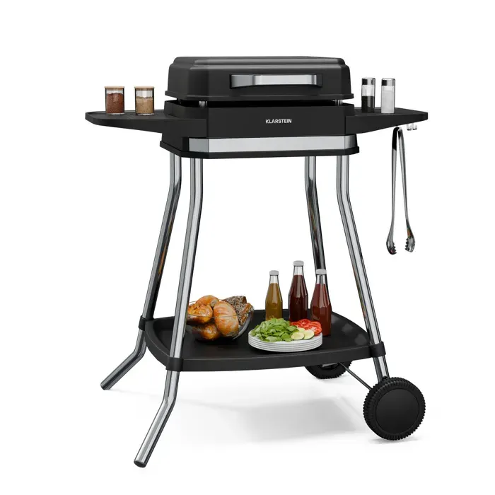 Klarstein Gatsby barbecue électrique Intérieur & Extérieur 3050 W EasyGrill Concept Jusquà 240°C
