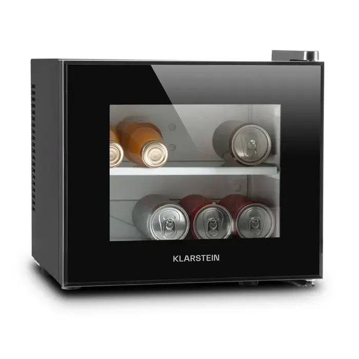Klarstein Happy Hour Mini frigo Réfrigérateur compact 10L 65W Classe A+ - noir