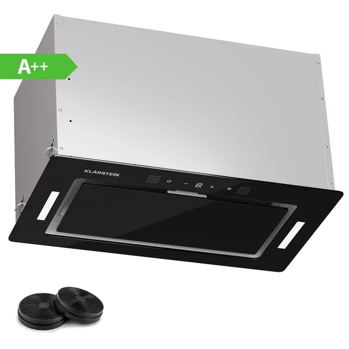 Klarstein Hektor Eco Module de ventilation 52 cm 466 m³/h tactile verre