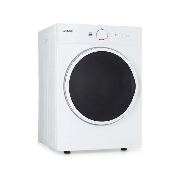 Klarstein Jet Set Sèche-linge Séchage par extraction dair compact 3kg 1020W Classe G - Blanc