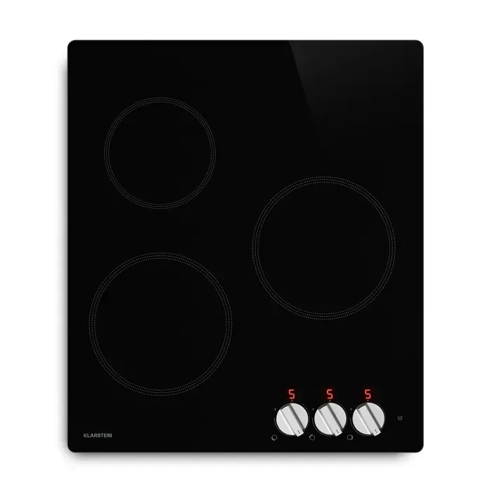 Klarstein Kochheld plaque à induction Élégante & puissante 3 zones de cuisson 5 700 W 45 cm