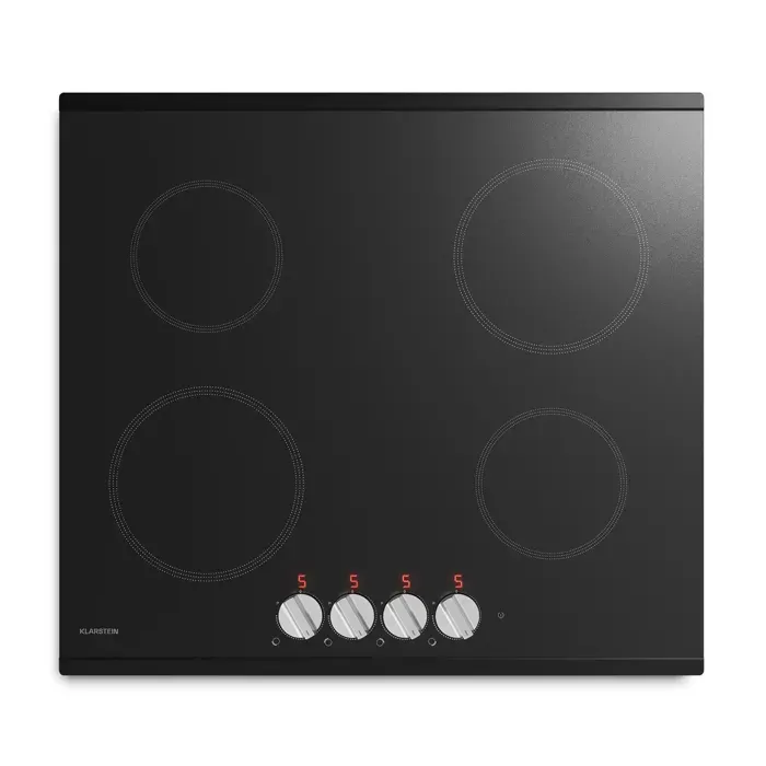 Klarstein Kochheld plaque à induction Élégante & puissante 4 zones de cuisson 7200 W 60 cm
