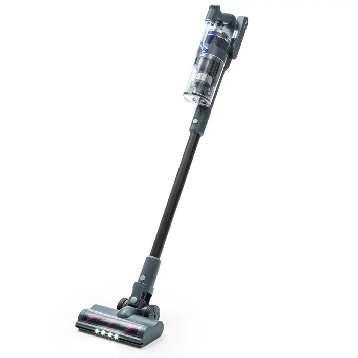 Klarstein LARMA Aspirateur sans fil sans sac sur batterie 45 min max. dautonomie LED