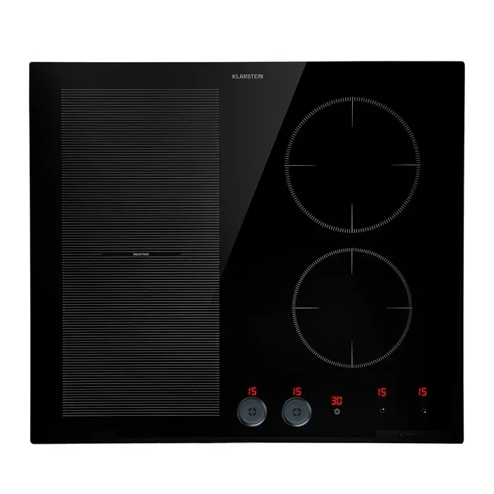 Klarstein Magnichef 4 Flex plaque de cuisson encastrable induction 4 zones / zone flexible 7000W vitrocéramique