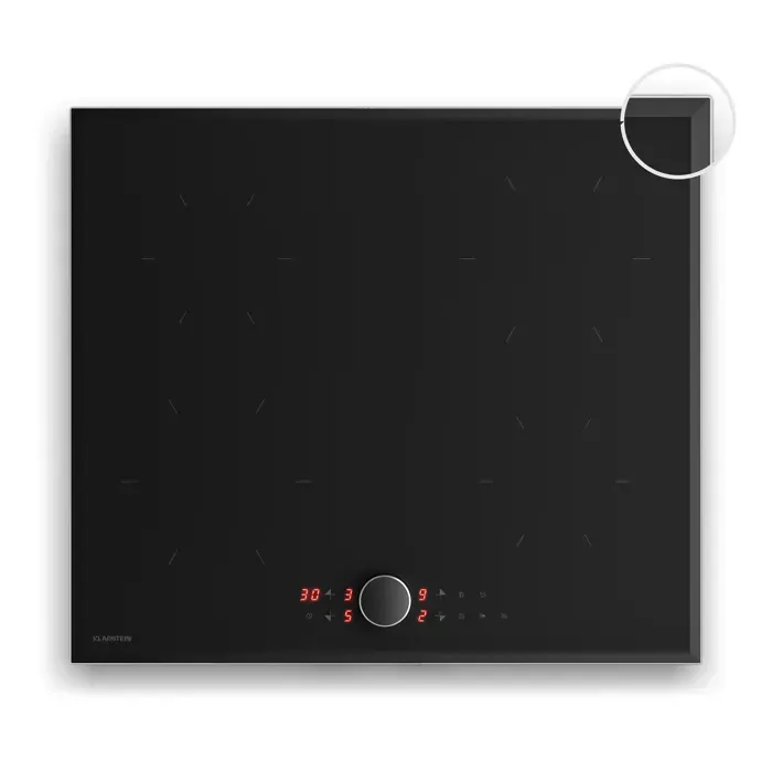 Klarstein Magnichef plaque à induction 4 zones de cuisson Moderne & innovante 8200 W 60 cm