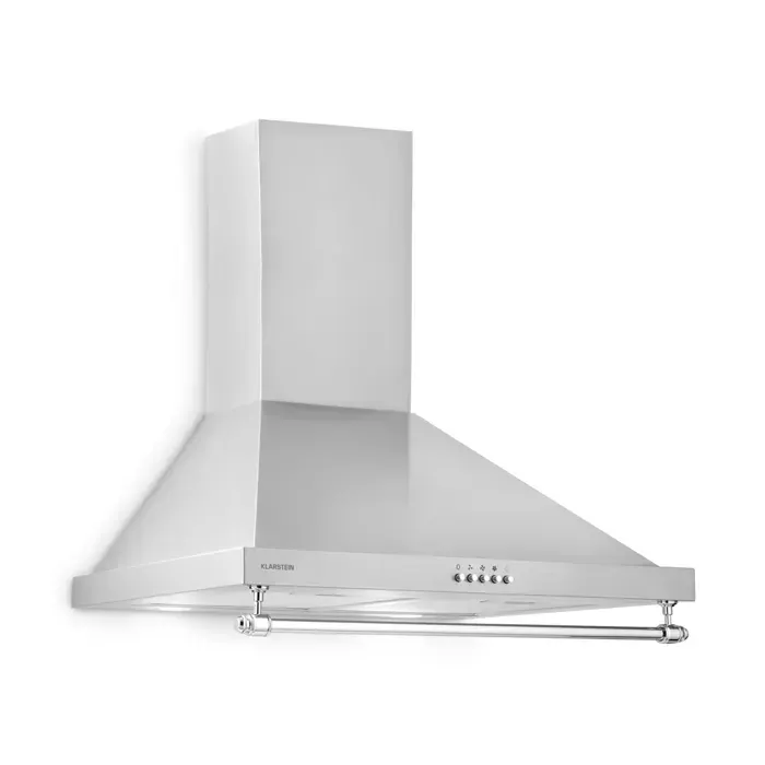 Klarstein Montblanc 60 hotte aspirante 599 m³/h 165W 2x15W LED rampe