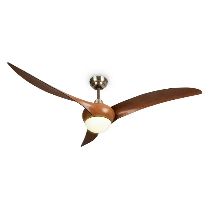 Klarstein Monteverde ventilateur de plafond plafonnier 52 8.376m³/h 3 pales