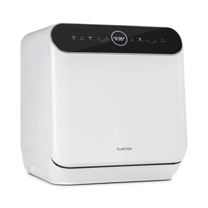 Klarstein Oceana 42cm 6 Programmes Mini Lave-vaisselle Blanc