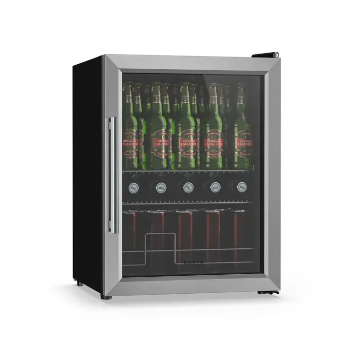 Klarstein Réfrigérateur à boissons Beersafe avec porte vitrée 64 x 48 cm Éclairage intérieur LED