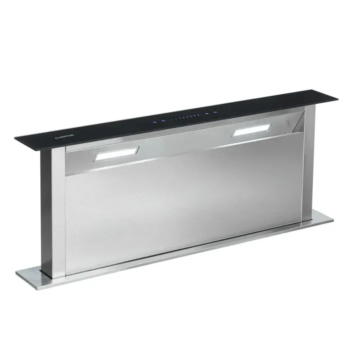 Klarstein Royal Flush Hotte aspiranteà courant descendant 507 m³/h90 cm