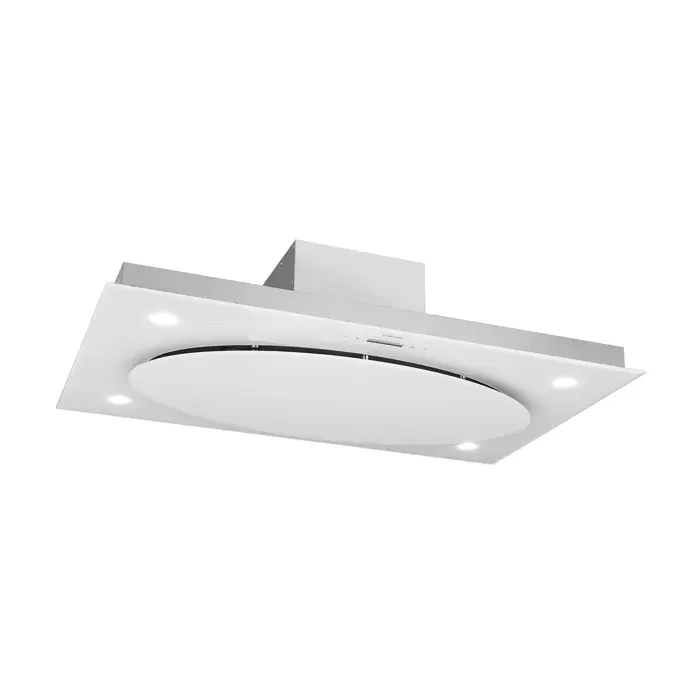 Klarstein Secret Service Hotte aspirante ilôt plafond 380W 987m³/h LED -blanc