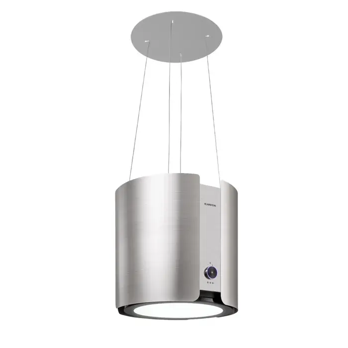 Klarstein Skyfall hotte dîlot Ø45cm recyclage 413m³/h LED