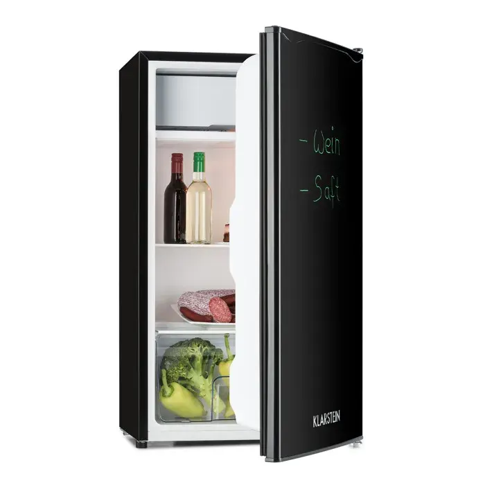 Klarstein Spitzbergen Uni réfrigérateur 91 litres Compartiment congélateur 10 litres 2 clayettes