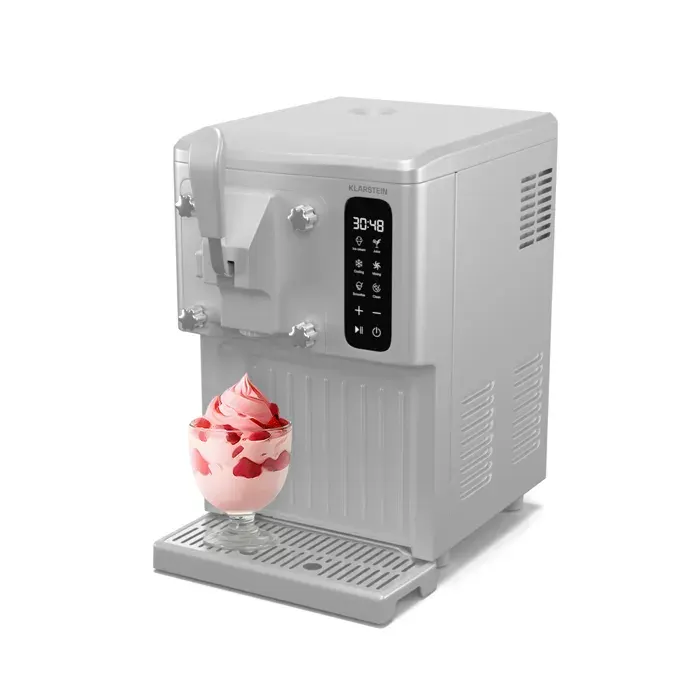 Klarstein SweetSwirl sorbetière glaces smoothies et milk-shakes nettoyage automatique