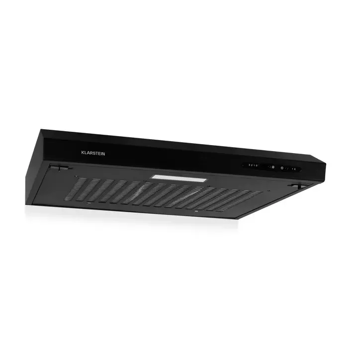 Klarstein UW60BL Hotte encastrable 60 cm sous meuble LED 208 m³/h