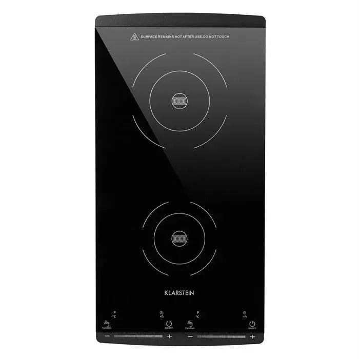 Klarstein VariCook Slim Plaque à induction 2 plaques 2900W 60-240 °C - noir