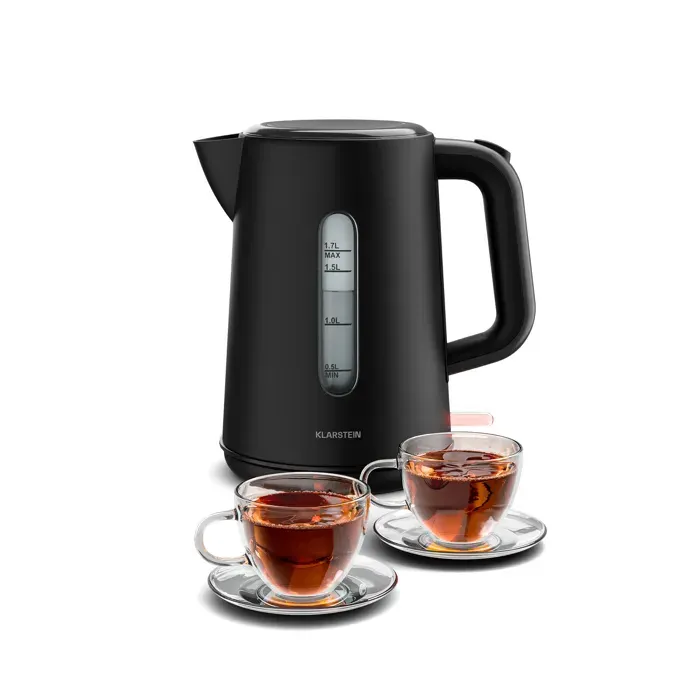Klarstein Velaire Bouilloire 17 L 2200 W Socle pivotant 360° Design moderne et minimaliste