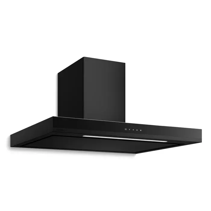 Klarstein Velaire hotte aspirante Élégante minimaliste puissante Classe énergétique A++ 595 m³/h 90 cm